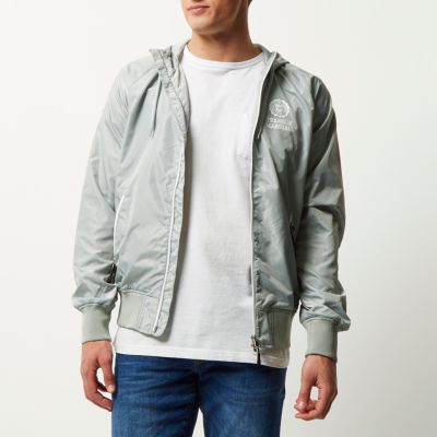 White Franklin & Marshall zip jacket